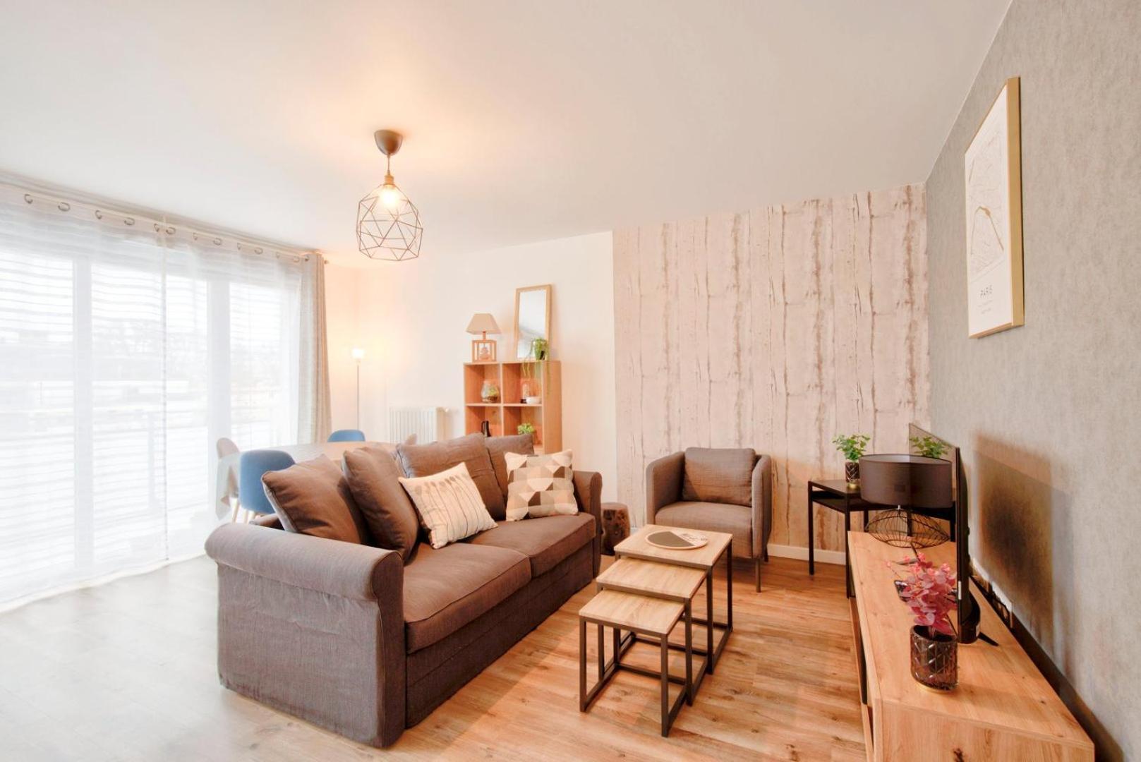 Le Perfectionniste - Spacieux Logement Terrasse Avec Parking Cachan Dış mekan fotoğraf